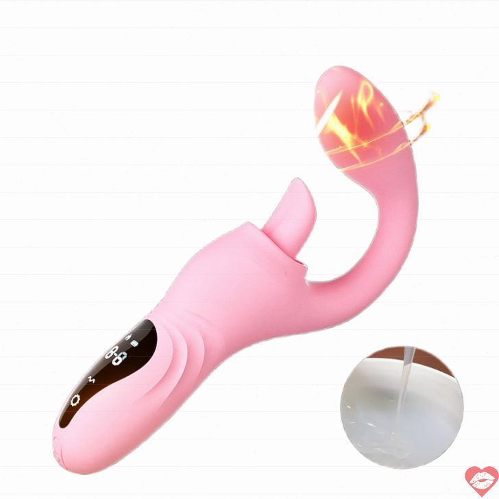 Yeain lưỡi ngọt cong G-spot sưởi rung 9 chế độ nữ thần
