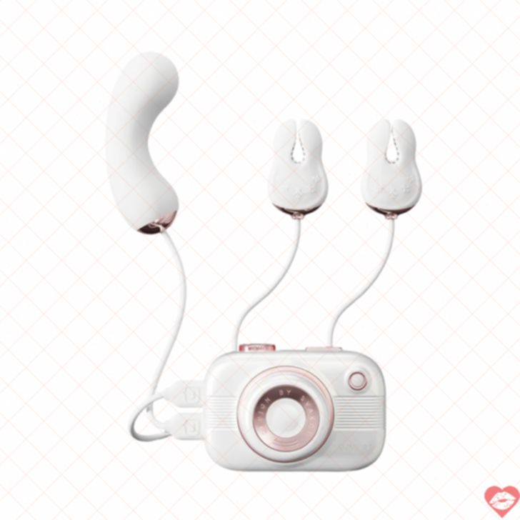 SVAKOM Camera Suck Breast Clamp APP 3in1 Điên Rồ