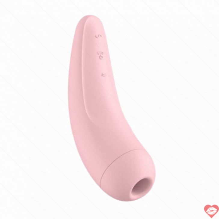 Satisfyer Curvy 2 hút mút âm vật rung app cực khoái