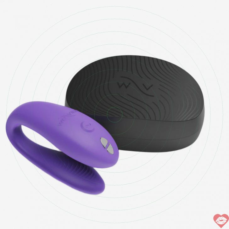 We-Vibe Sync Go vibrator đôi di động hộp đựng