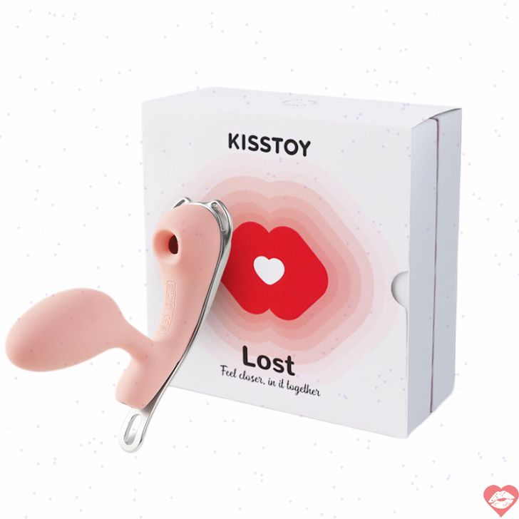 Kisstoy Lost Dual Clit Trứng Rung App Đeo