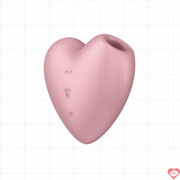 Satisfyer Cutie Heart Air Pulse Tim Rung Âm Đạo