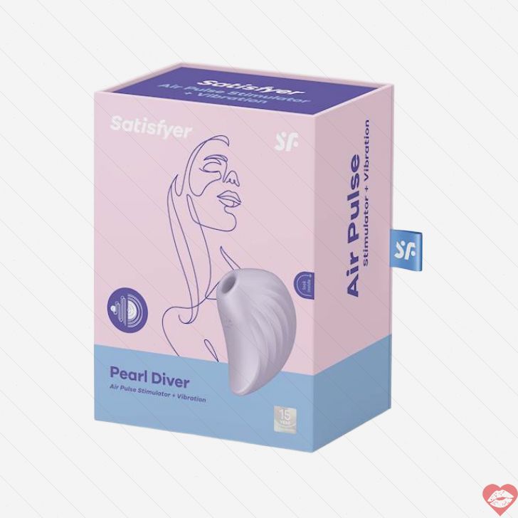 Satisfyer Pearl Diver Air Pulse Clit Rung Ngọc Trai