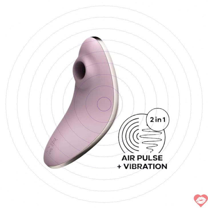 Satisfyer Vulva Lover 1 Sóng Không Chạm 2in1 Thư Giãn Âm Đạo