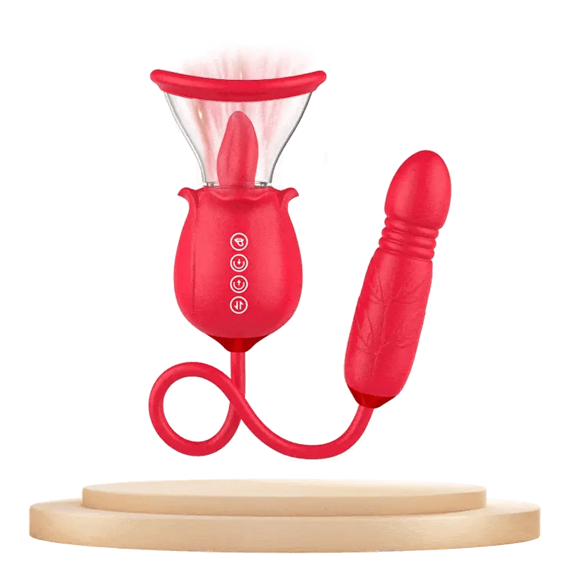 KKCAT 3in1 Rose Kích Thích Điểm Nhạy Cực Sướng