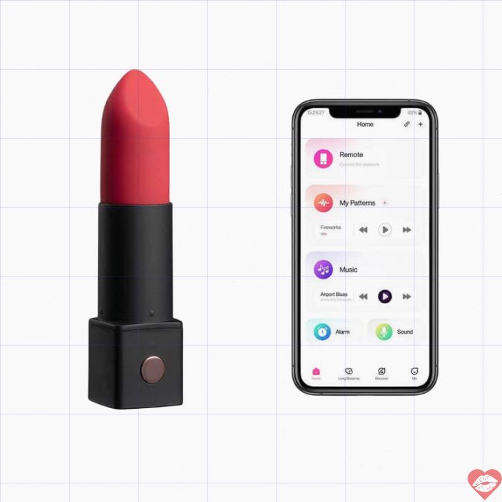 Lovense Exomoon Son Rung Bluetooth Bí Mật Mạnh Mẽ