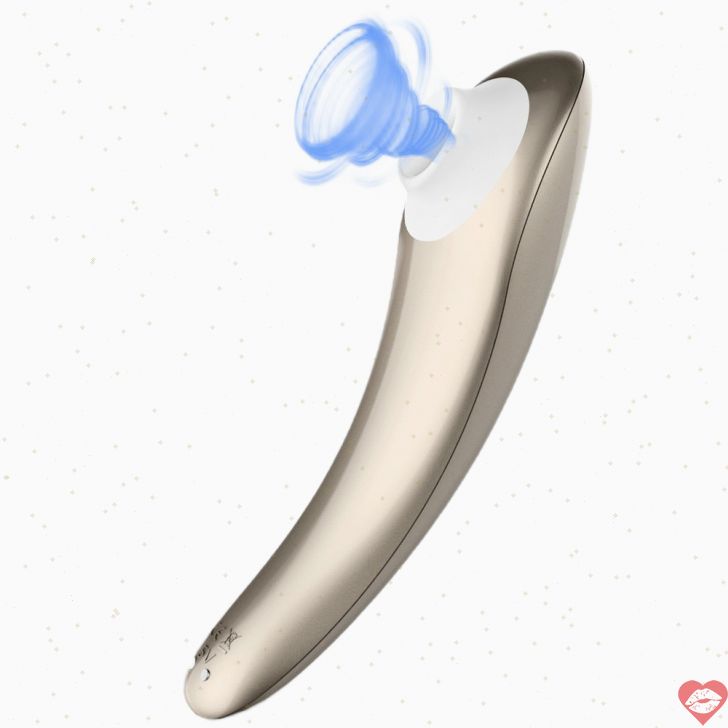 DIBE Crescent Hút Rung Vàng Hồng Ergonomic Siêu Đẹp