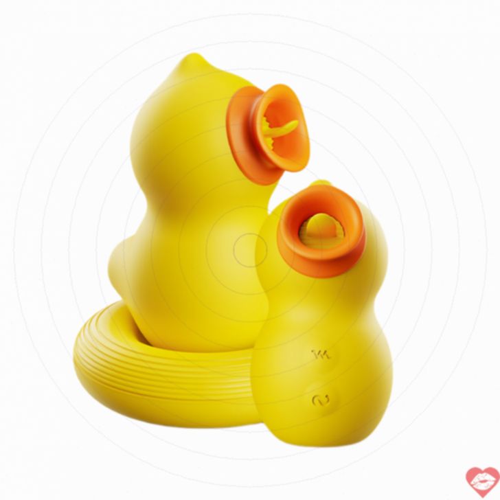 Dibe vibrating tongue duck king секс игрушка
