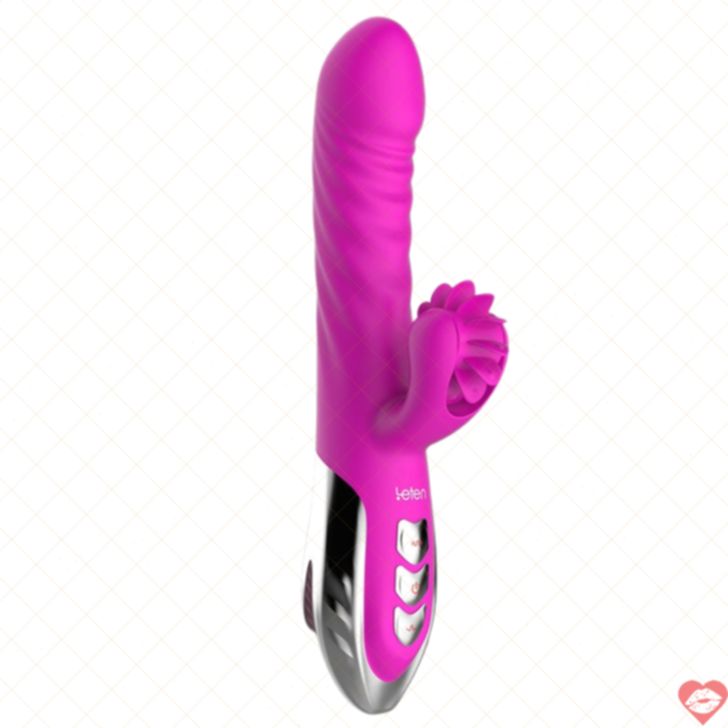 Leten Tongue vibrator lưỡi massage clitoris nóng