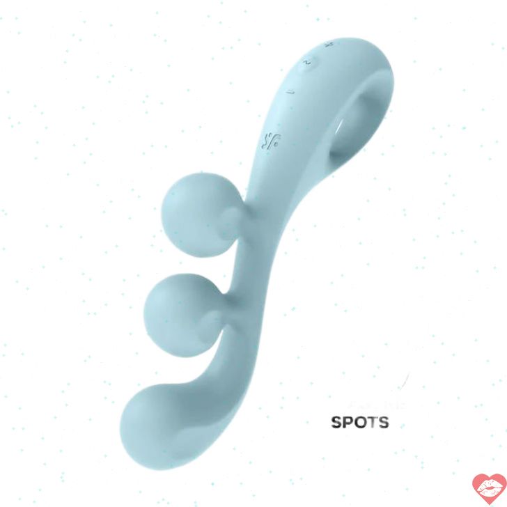 Satisfyer Tri Ball 2 Xanh Nhạt Rung Đa Kích Thích