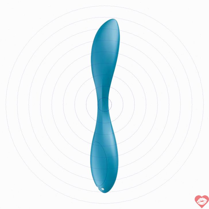 Satisfyer G-spot Flex 19cm rabbit uốn cong đa rung