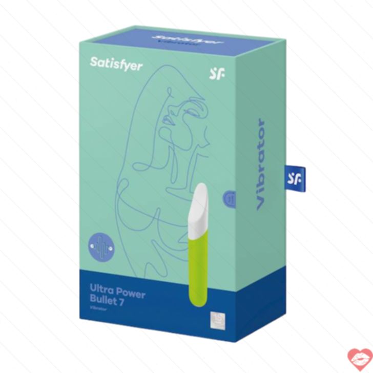 Satisfyer Bullet 7 Xanh Vàng 5.3 Inch