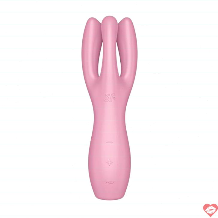 Satisfyer Threesome 3 Mint Hồng Kích Thích 3 Điểm