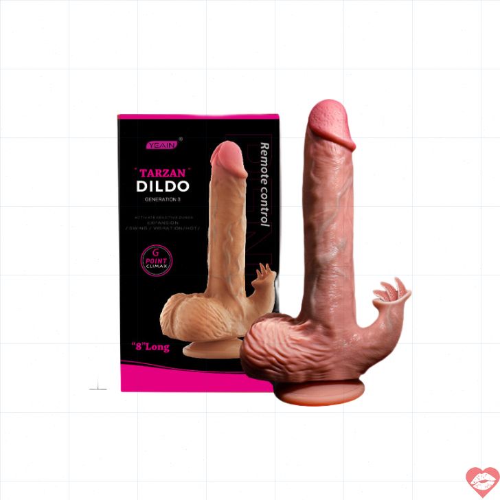Dildo Tarzan YEAIN Mount Taishan Lưỡi Liếm G