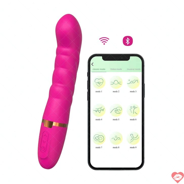 NBQ B-614 G Spot Vibrator App Điều Khiển Xa Nữ