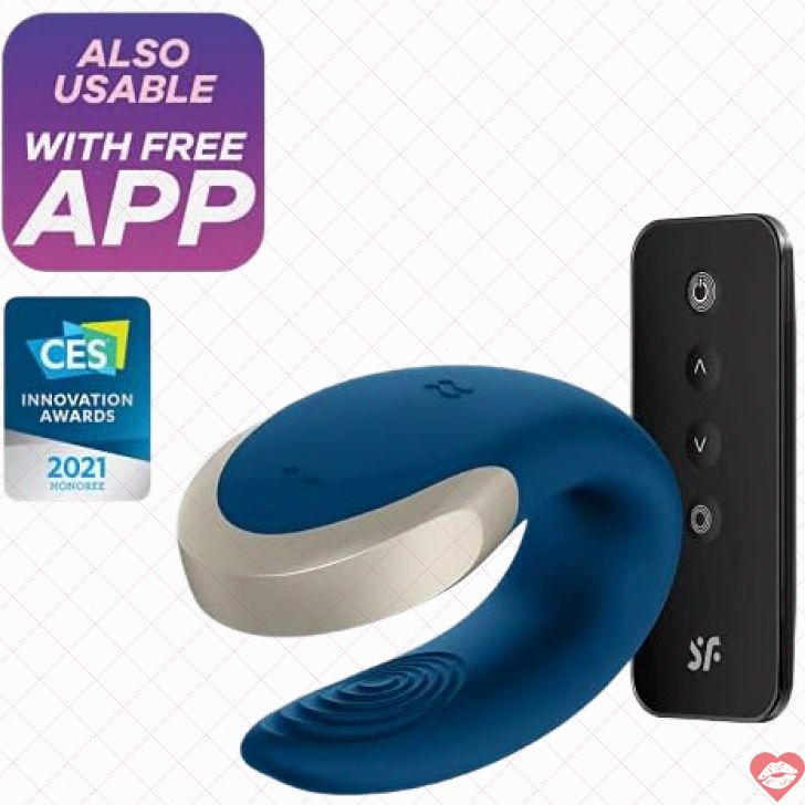 Vibe đôi Satisfyer Double Love app G-spot