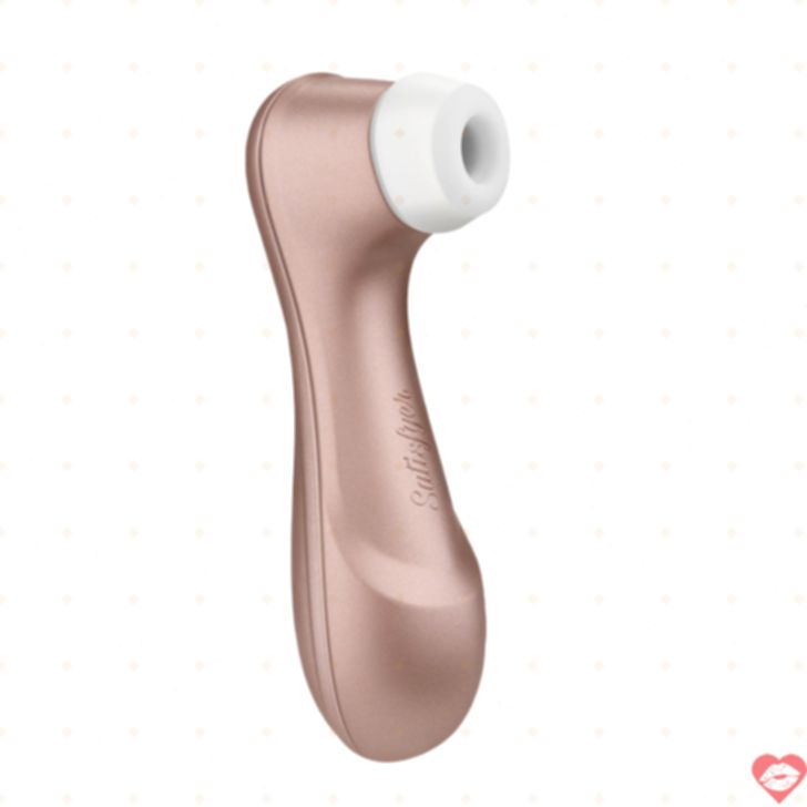 Satisfyer Pro 2 Hút Rung Âm Hạch Vàng Hồng