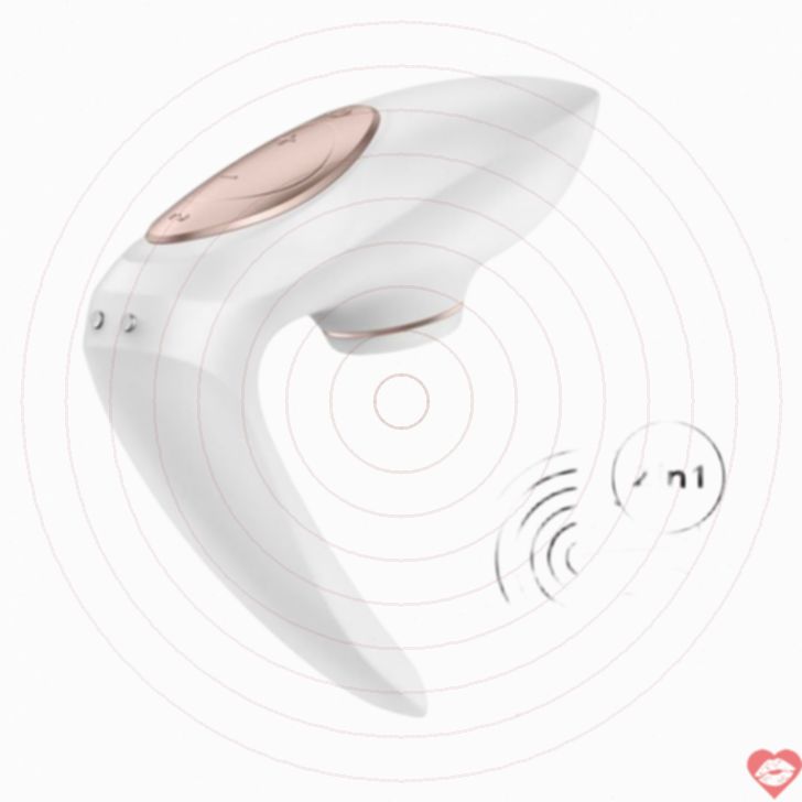 Satisfyer Pro 4 Couples Âm Đạo Cặp Đôi Sóng