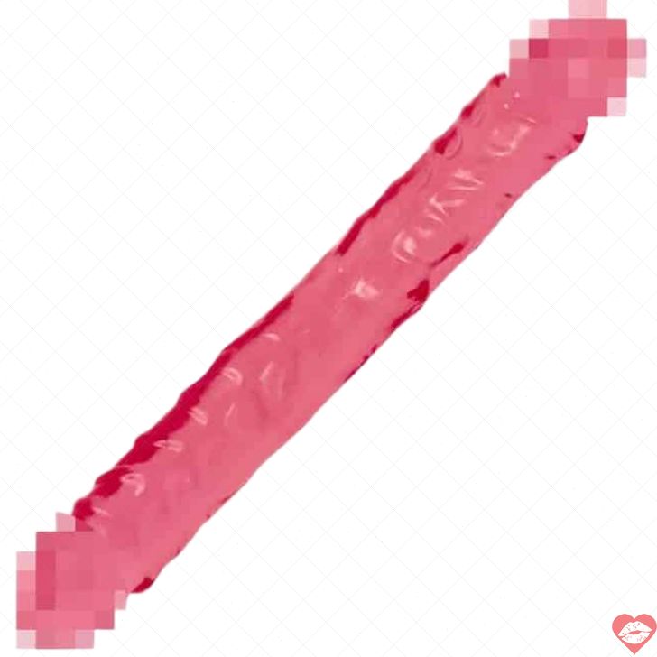 Double Dong Crystal Jellies 30.5cm Hồng Song Tử 