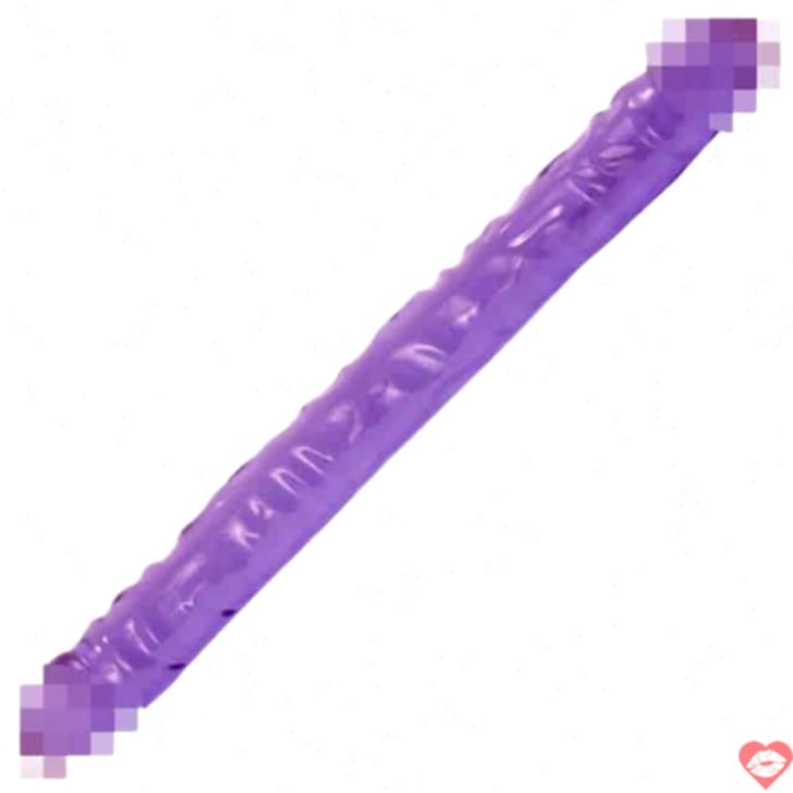 falloimitator đôi doc johnson tím 44 5cm khoái cảm đôi 