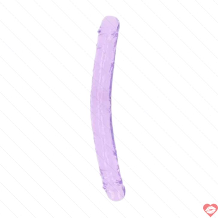 Shots Realrock Double Dildo 34cm Tím Chia Sẻ Nóng 