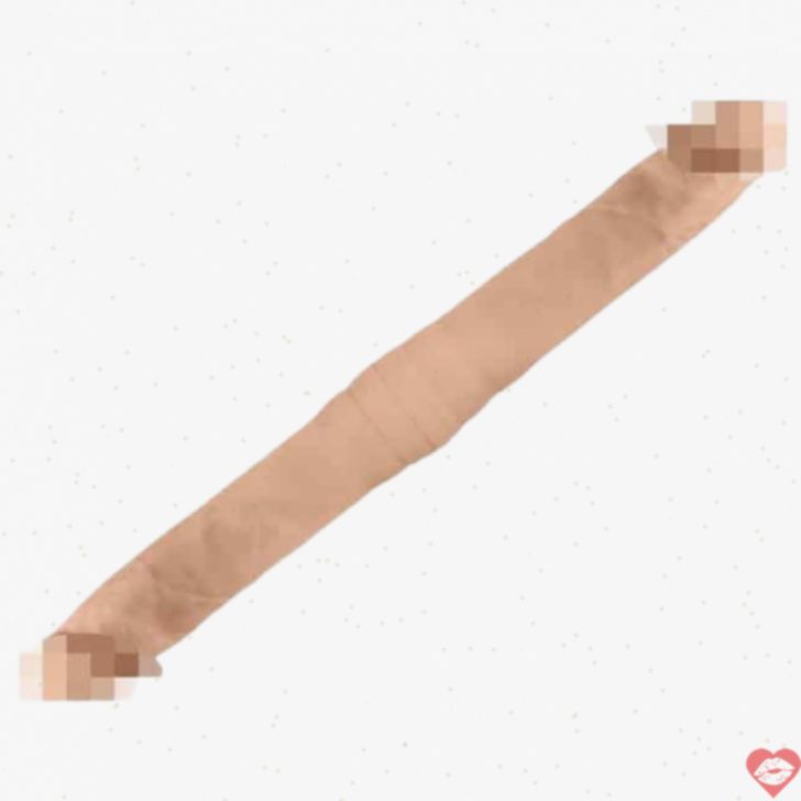Double Dong Adrien 38.5cm hai đầu dài thực tế 