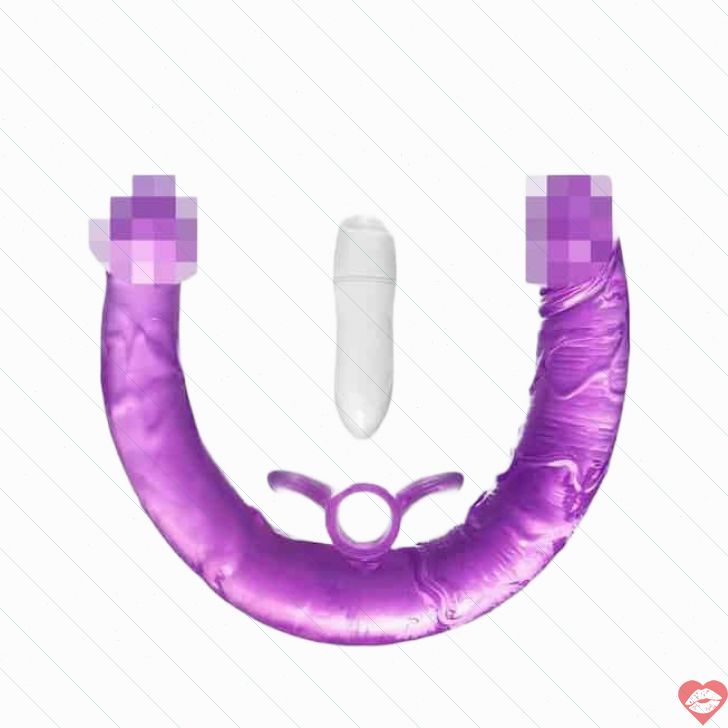 Toyfa Double Dildo Tím Rung 35cm Dài Khiêu Gợi 