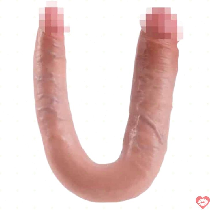 King Cock Double 44cm Thực Tế Hai Đầu 