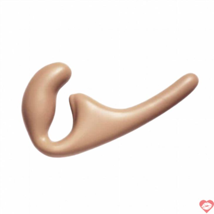 Strapon Anal Lola Natural 20.5cm Silicone Không Dây Tinh Tế 