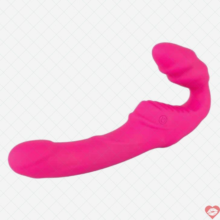 You2Toys Strap-on Rung Hồng Không Dây Đa Khoái 