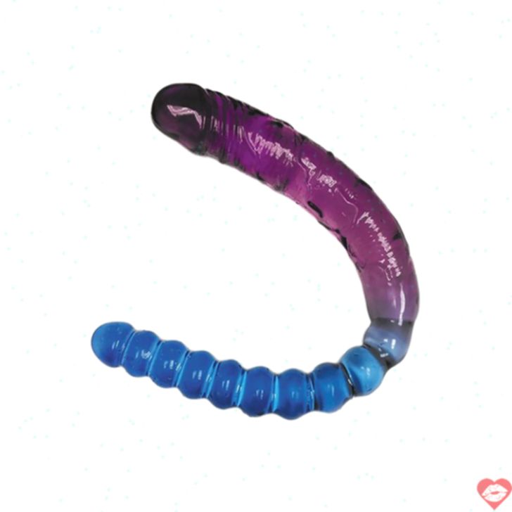 Jelly Icon Brands Đầu Đôi 43cm Xanh Tím Tuyệt Đối 