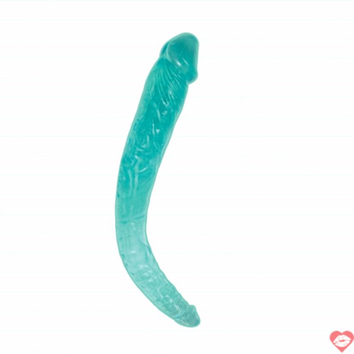 Nasstoys đai dương cụ đôi 38cm xanh siêu mềm 
