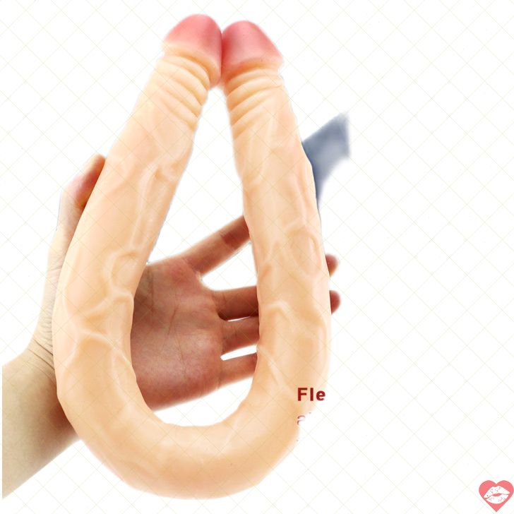 double end 22 inch da thịt pvc siêu dài đôi sướng đã đời 