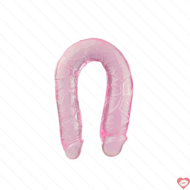 Dildo Jelly Đôi Uốn 2 Đầu Thật Sâu Đậm Đam Mê[dochoius]​ 