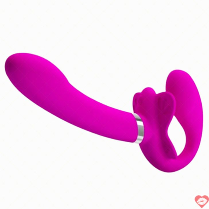 Double Resonance Strapless Dildo Đôi Mềm Tuyệt Vời 