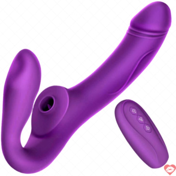 Erocome Cancri Strapless Dildo Rung Hút Đôi Bùng Nổ 