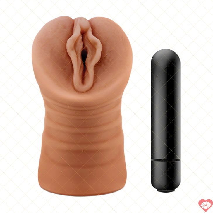 Sofia Stroker Rung Ribbed Mềm Thực Đỉnh Nam 