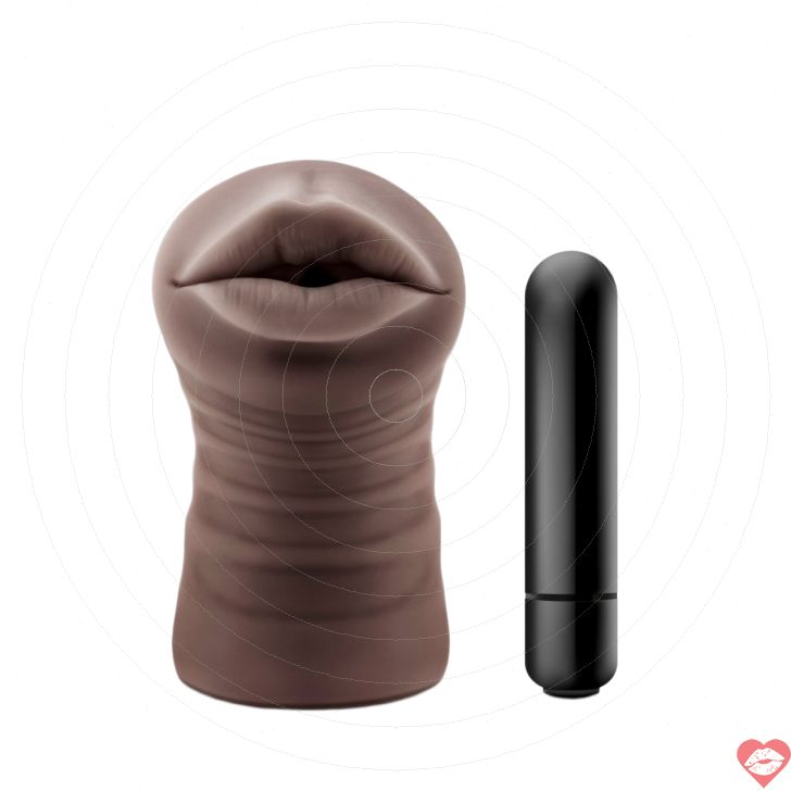 Blush Heather Sleeve Rung Oral Thật Chocolate Nóng Hổi 
