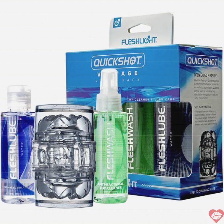 Fleshlight Quickshot Vantage Set Lube Vệ Sinh 