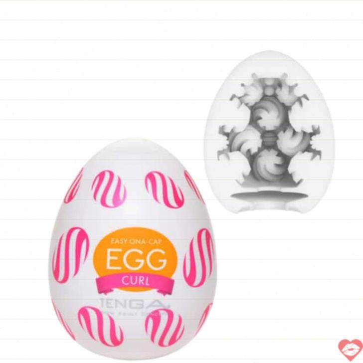 Tenga Egg Wonder Curl Trứng Trắng Siêu Mềm Siêu Sướng