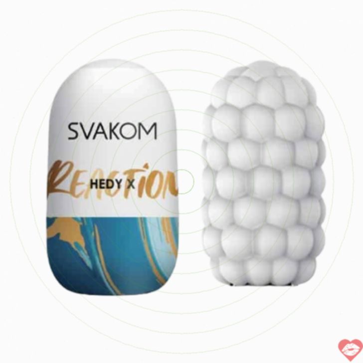 Svakom Hedy X TPE Hai Lỗ Hút Siêu Thật Động