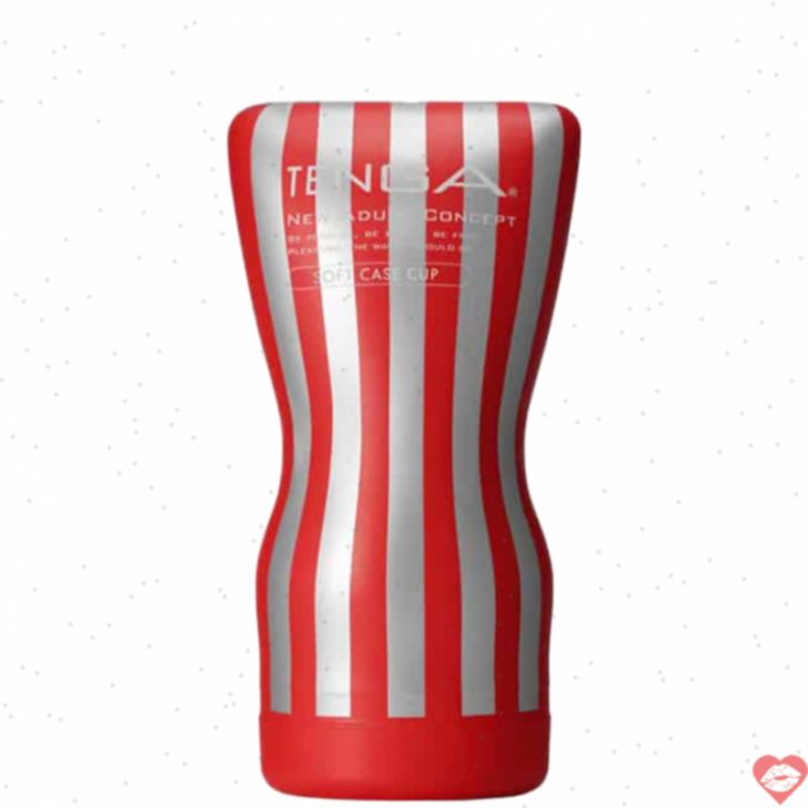 Tenga Soft Case Cup Đỏ Siết Điều Chỉnh