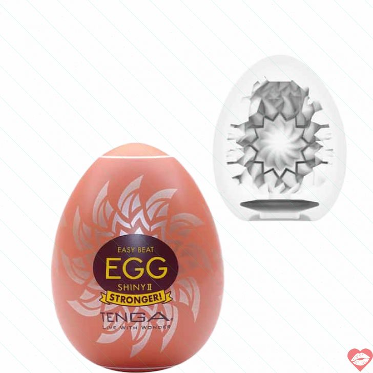 Tenga Egg Hard-Boiled Shiny II Masturbator Trứng Siêu Mềm Mịn