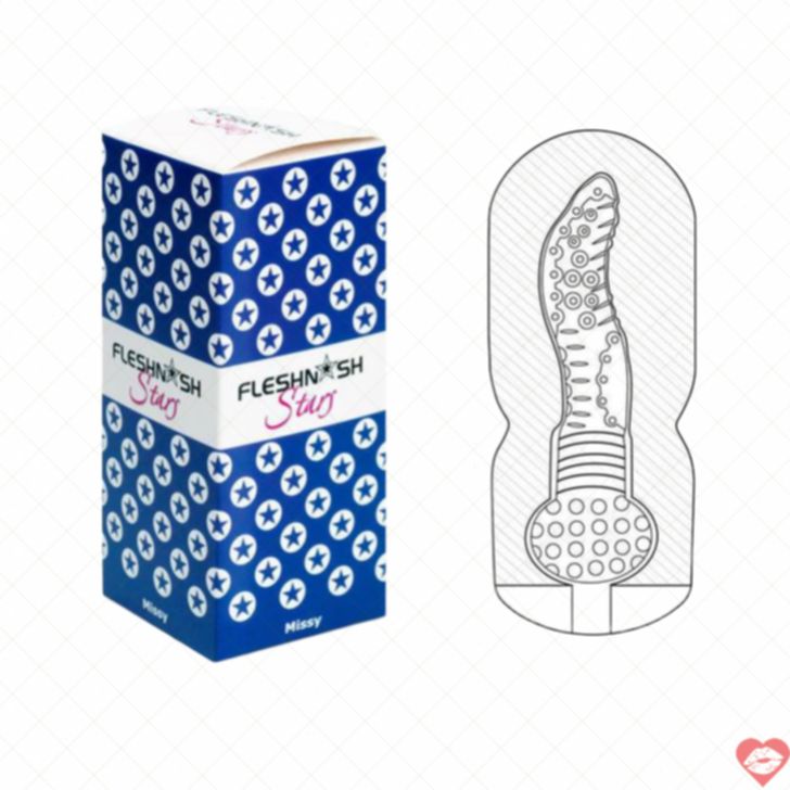 Fleshlight Missy Touch Trắng 15cm Rãnh Siêu Thật