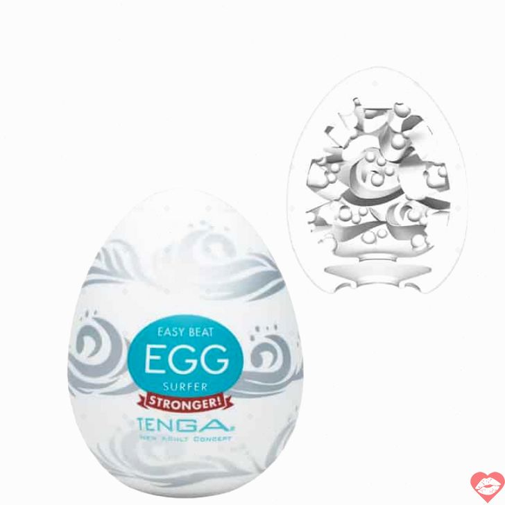 Tenga Egg Hard-Boiled Surfer Trứng Siêu Mịn Bền Bỉ