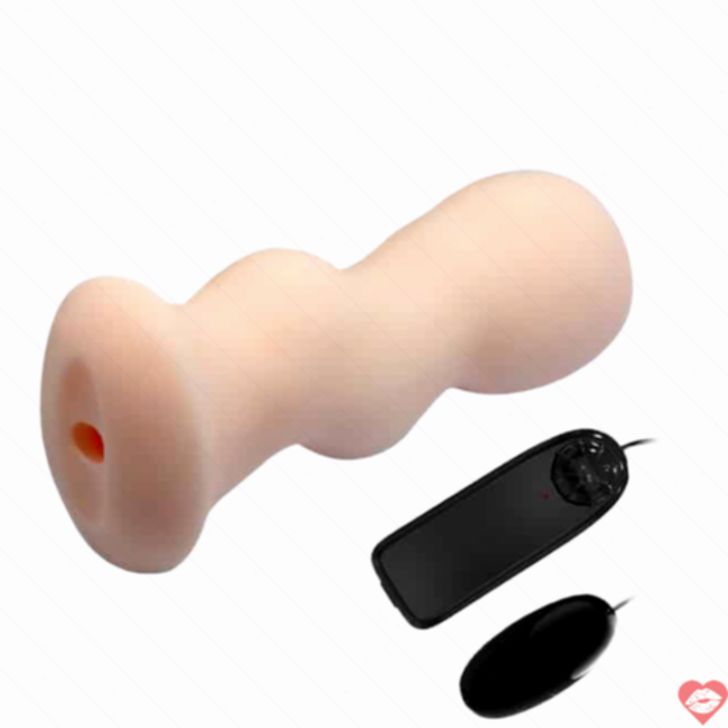 Baile Passion Lady Tulip Vagina Vibrator Da Thật Rung Mạnh