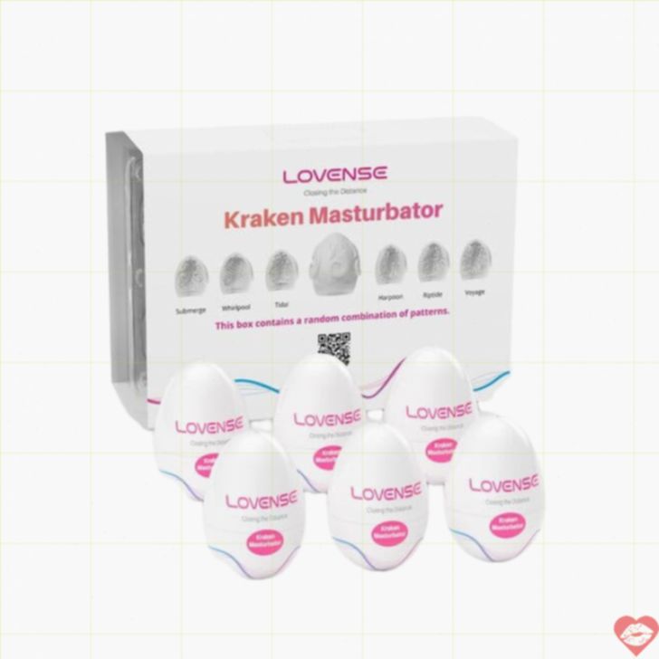 Bộ 6 Lovense Kraken Masturbator TPE Siêu Mịn Thỏa Mãn