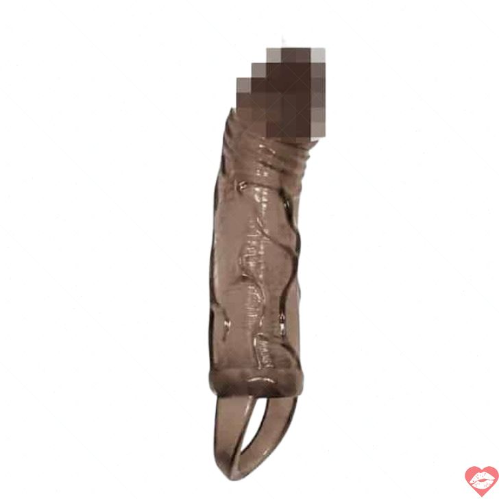 Pretty Love Man Extension Đen TPR 15cm Giữ Moshonka