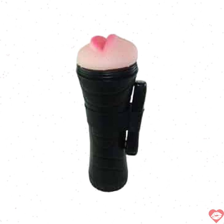 Masturbator Baile Pink Mouth Rung TPR 9cm