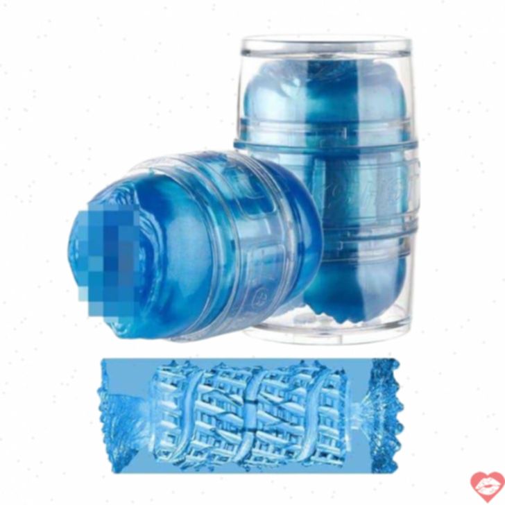 Fleshlight Quickshot Alien 2 lỗ TPE trong suốt 11.3cm